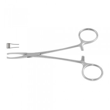 Jud-Allis Intestinal and Tissue Grasping Forceps 3 x 4 Teeth Stainless Steel, 19 cm - 7 1/2"
